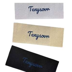 Etiqueta Tejida <span class=keywords><strong>para</strong></span> Prendas de Vestir, Tamaño Personalizado, Diseño de Logotipo, Etiqueta Tejida Premium <span class=keywords><strong>para</strong></span> <span class=keywords><strong>Ropa</strong></span> - Product Image 3