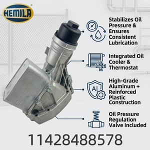 HEMILA Araç Parçaları 11428488578 Alüminyum Motor Yağı Soğutucu Filtre Gövdesi Montajı BMW B58 2 Serisi ile Uyumlu - Product Image 3