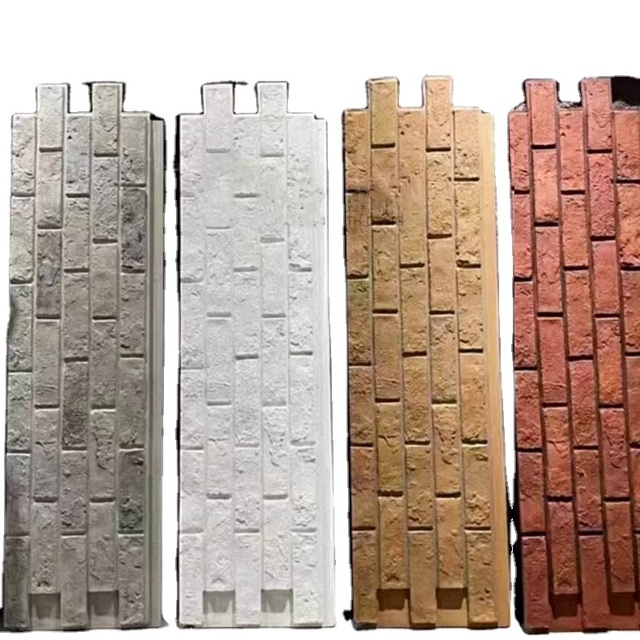 PU Soft Stone Cultural Brick Panels Wear Resisting Big Slab for Home Improvement Various Styles Soft Stone Panels