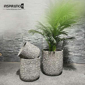 屋外セメントプランターコンクリートアンティーク花陶器大西洋スタイルガーデン - Product Image 4