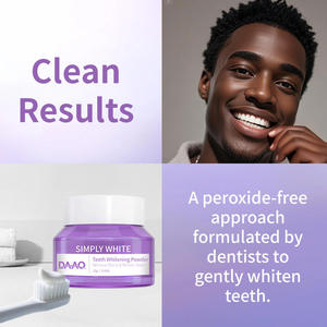 Poudre blanchissante professionnelle pour dents sensibles, respectueuse de l'émail, usage domestique, avec logo personnalisé, matériau sûr PAP+ - Product Image 3