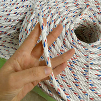Cordon en polypropylène flexible et sûr, traité anti-UV, pour filet de jeu d'enfants, filet d'escalade extérieur et tissage de clôture