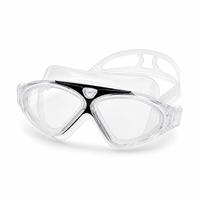 Tulkunsports Vente en gros G7500 Lunettes de natation à grande monture pour adultes et enfants, vision large, anti-buée, anti-UV, étanches, en silicone écologique, personnalisables