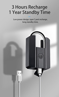 Cadenas électronique intelligent à empreintes digitales étanche IP67, cadenas intelligent pour extérieur
