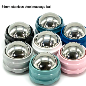 Balle de massage en acier inoxydable en gros, balle roulante à froid et à chaud, balle de glace, outil de soin de la peau - Product Image 1
