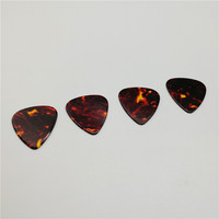 Plectres de guitare en celluloïd, couleur écaille de tortue, différentes épaisseurs, plectre, livraison gratuite, 100 pièces
