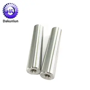 Custom Precision CNC Turning Threaded Female Aluminum Shaft