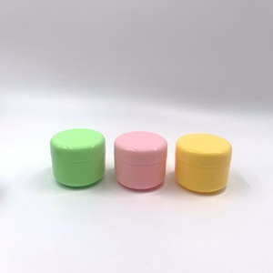 บรรจุภัณฑ์เครื่องสำอางสีสันสดใส เป็นมิตรกับสิ่งแวดล้อม ขนาด 10 กรัม 20 กรัม 50 กรัม 100 กรัม 150 กรัม  กระปุกครีมพลาสติก PP สำหรับครีมทาหน้า - Product Image 6