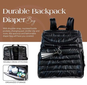 Sac à langer décontracté imperméable et confortable au quotidien, nouveau design, avec matelas à langer, OEM ODM - Product Image 2
