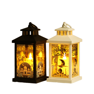 DAMAI Ramadan LED Candle <b>Lanterns</b> Windproof Decoration Eid Mubarak Home Hanging Ornament Mini <b>Lantern</b> Wind <b>Lamp</b> - Product Image 2
