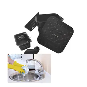 FUGU Factory Supplier Grease Interceptor Trap Kitchen Plastic Grease Trap For Under Sink