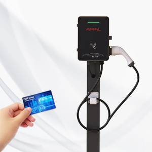 Stazione di Ricarica Commerciale AMPPAL 7KW 14KW 22KW 44KW Smart EV per Auto Elettriche - Product Image 1