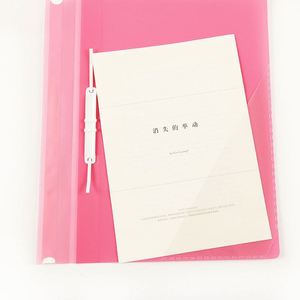 A4 Wholesale Handmade Silk Screen Printed <b>Paper</b> Report <b>File</b> Management <b>File</b> Folder Office Document Storage Tools - Product Image 2