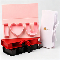 Kotak Hadiah Cinta Romantis Super September, Bunga Liburan Kreatif, Papan Kaku Daur Ulang, Hadiah Cinta, Display Florist, Logo Kustom