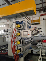 Línea de producción de extrusión de hoja de perfil de mármol de Pvc Sevenstars, máquina de fabricación de perfiles de corte de plástico