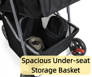 <span class=keywords><strong>Poussette</strong></span> <span class=keywords><strong>pour</strong></span> animaux de compagnie légère 5,7 kg, 4 roues, amortissante, imperméable, en Oxford, logo/couleur personnalisés, pliage en un clic - Product Image 4