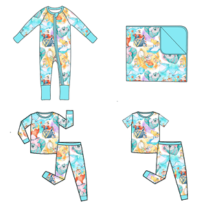 Rosa Katze Bambus Baby Pyjama Kleinkind Kind Stram pler Onesies Schlafanzug Neugeborene Kleidung - Product Image 1