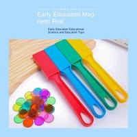 Juego de Fichas Magnéticas de Bingo Coloridas con Varitas, Material Didáctico Montessori para Matemáticas, para Jardín de Niños