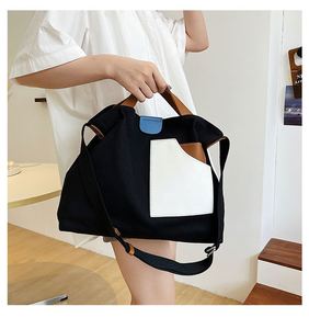 Sac bandoulière grande capacité pour femme, motif lettres colorées, avec longue poignée et sangle réglable - Product Image 2