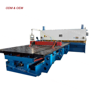 Cizalla hidráulica de QC11Y-12X4000, máquina cizalladora de fábrica VASIA, venta directa - Product Image 6