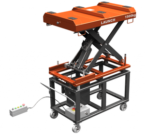ลิฟท์แบตเตอรี่รถยนต์ไฟฟ้า รุ่นดั้งเดิม LAUNCH TLT615D โต๊ะยกแบบกรรไกรพกพา ยกสูงเต็มที่ สำหรับยกแบตเตอรี่รถยนต์ไฟฟ้า - Product Image 2