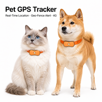 Rastreador GPS Inteligente para Mascotas, Navegación GPS de Plástico para iOS y Android, Posicionamiento Preciso, Rastreo Global, Rastreador GPS Industrial