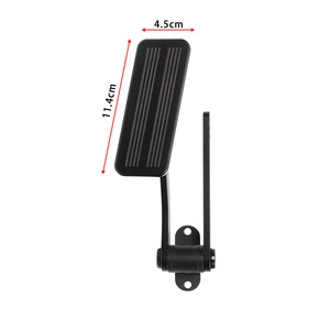 Xuzhong Universal Accelerator Pedal Aluminum <b>Bracket</b> <b>Black</b> For Chevrolet Ford Retrofit Upgrade - Product Image 2