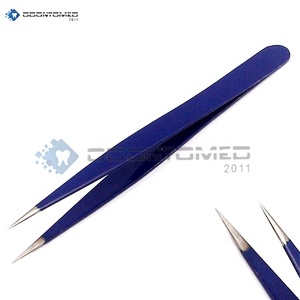 Pince à épiler Odontomed 2011 en acier inoxydable de haute qualité à pointe fine, outil de retrait durable pour salons de beauté, vente en gros - Product Image 2