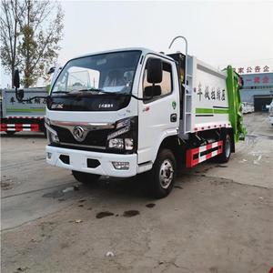 شاحنة قمامة مطبخ بقاعدة عجلات إلكترونية من <span class=keywords><strong>Dongfeng</strong></span> مع <span class=keywords><strong>4</strong></span> أمتار مكعبة - Product Image 1