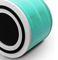 KLP prix d'usine 3-en-1 True HEPA Filter Pièce de filtre à charbon actif