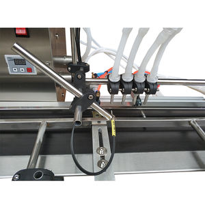 Machine <span class=keywords><strong>de</strong></span> remplissage automatique <span class=keywords><strong>de</strong></span> liquide avec pompe magnétique à 4 buses, convoyeur et capteur pour parfum - Product Image 3