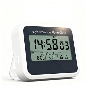 Giá rẻ sáng tạo nhà máy bán buôn LCD <span class=keywords><strong>Mini</strong></span> kỹ thuật số Shaker Đồng hồ báo thức - Product Image 1
