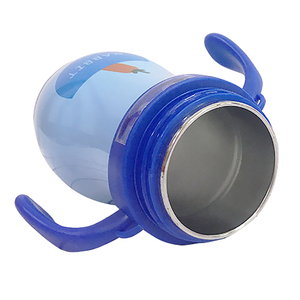 Wholesale Stainless Steel Insulated Toddler <b>Flask</b> Kids Water Bottle for Travel <b>with</b> <b>Straw</b> Lid & Handle - Product Image 3