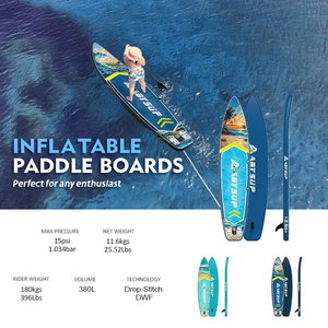 Planche à pagaie <span class=keywords><strong>gonflable</strong></span> <span class=keywords><strong>de</strong></span> haute qualité Planche à pagaie debout pour deux personnes - Product Image 3
