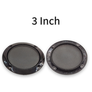 Grille de haut-parleur de voiture de 3 pouces utilisée pour 2 "3" 4 "5" 6.5 "8" 10 "Cercle décoratif en maille métallique en acier laminé à froid - Product Image 2