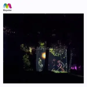 Large Outdoor 3D Mapping Projection Show Hologram Ar Interactive 3D Projector Video Machine