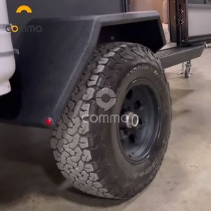 Caravana de una habitación y <span class=keywords><strong>autocaravana</strong></span>, miniremolque <span class=keywords><strong>para</strong></span> motocicleta, remolque de viaje con soporte - Product Image 6