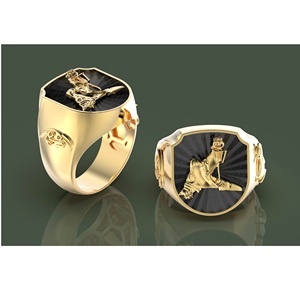 Bague pour homme, couleur personnalisable, mode, Vietnam, conçue et fabriquée sur mesure, OEM/ODM - Product Image 1