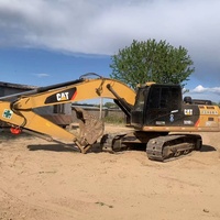 Excavatrice sur chenilles d'occasion Caterpillar CAT320D2L/D/D2 320CL/C 320BL/B, 20 tonnes, avec moteur et pompe hydraulique