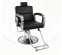 Chaise de salon moderne Hongzi, robuste, hydraulique, pivotante à 360 degrés, avec appui-tête en cuir PU et repose-pieds, pour salon de coiffure