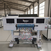 Promo Panas Printer Inkjet Roll DTF Digital Benlun XP600 I3200 I1600 600MM UV Hybrid 1440DPI Otomatis untuk Label Warna Kulit/Flex