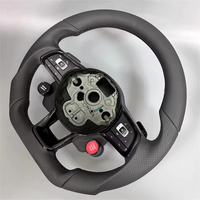Volant de direction en cuir pleine fleur personnalisé, accessoires de voiture pour Volkswagen Golf 6 MK6 GTD GTI R Scirocco Polo
