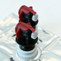 Sac d'emballage aseptique BIB (Bag-in-Box) en stock 1L 3L 5L 10L 15L 20L pour vin rouge, jus, liquides clairs, en aluminium transparent