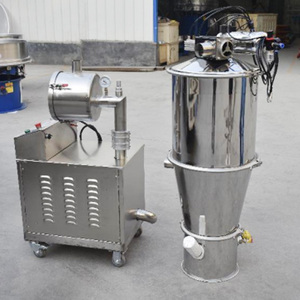 Transportadores de cargador de vacío profesionales personalizados Motor nuevo ajustable para transporte sin polvo Bebidas Gránulos Granja - Product Image 2