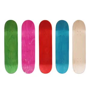 WOODSEN Custom Skateboard 7 Layers Deep Concave Wood Maple Skate Board Blank Skateboard Deck