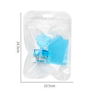 Timbro per Unghie con Testa in Silicone Sostituibile, Include Tappo e Raschietto per Nail Art Fai-da-Te - Product Image 6