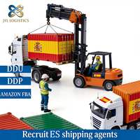 Agente de Transporte Puerta a Puerta, Envío de Carga, Importación y Exportación Express a España, Servicio de Logística FBA, Entrega y Consolidación