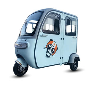 HLD Closed 800W 60v Outdoor Electric <strong>Tricycle</strong> with Roof and Door 3 Seats Closed-type Electric <strong>Tricycle</strong> for <strong>Adult</strong> - Product Image 4