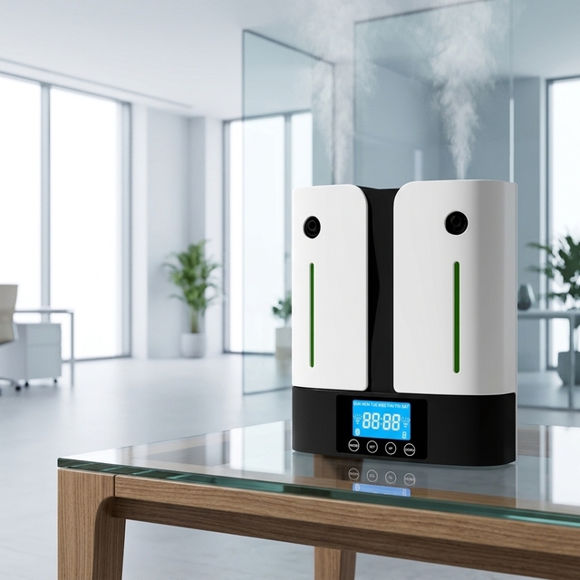 Customizable Design Large Space Tower Aroma Diffuser 1500ml Waterless Electric Commercial Essential Oil Diffuser for Hotel Lobby