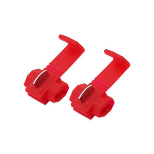Connecteur rapide rouge 878100, clip de borne automobile, connecteur de câble parallèle en plastique, ignifuge - Product Image 1